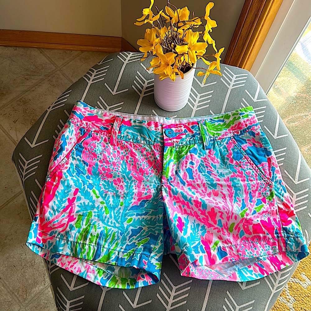 Lilly Pulitzer Ladies 0 Callahan Shorts 🩳🌼